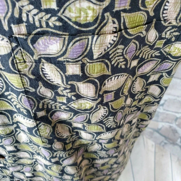 Vtg Tori Richard Button Front Hawaiian Shirt Large - Picture 6 of 10